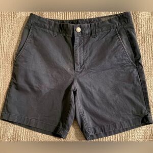 Bonobos Stretch Washed Chino Shorts Navy 31 x 7” Inseam | Classic Summer Staple